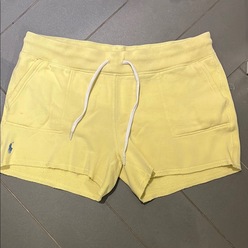 Butter yellow short by Ralph Lauren women size large